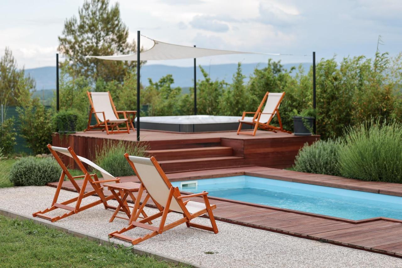 Villa Ena With Pool & Jacuzzi Donji Kasic Экстерьер фото